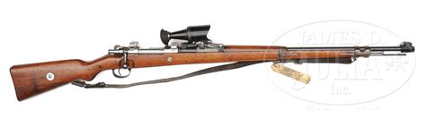 *× DANZIG 8MM GEWEHR 98 SNIPER RIFLE WITH ZEISS LOW-LIGHT PRISMATIC MAGNIFYING SIGHTS.