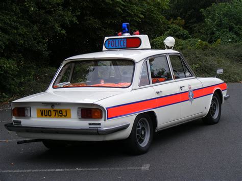 eBay watch: 1970s Triumph 2000 White Police Car and period accessories ...