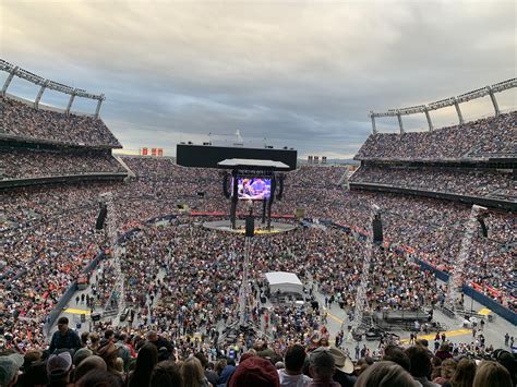 Mile High Stadium Concert Seating Chart