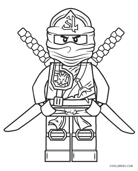 Ninjago Coloring Printable - Printable Templates