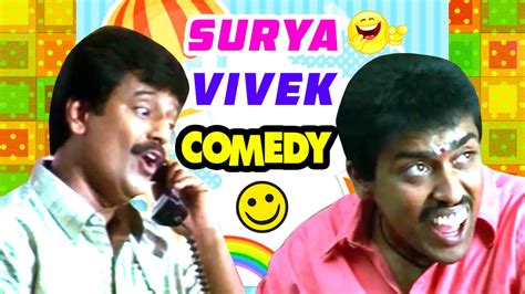 Perazhagan Tamil Movie Comedy Part 2 | Suriya | Vivek | Comedy Scenes | Manobala | API Tamil ...