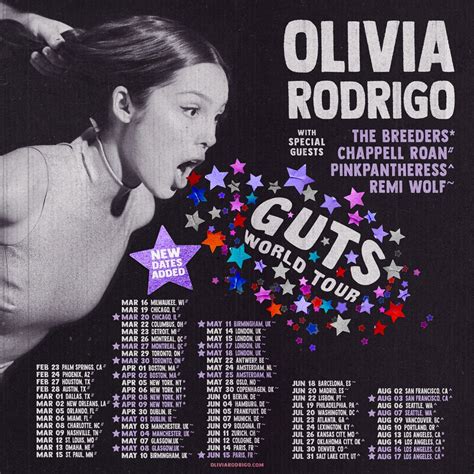 Olivia Rodrigo Adds 18 Shows to Guts World Tour | Pitchfork