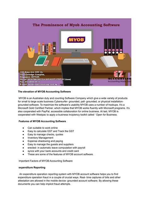 The prominence of MYOB Accounting Software by accouting software - Issuu