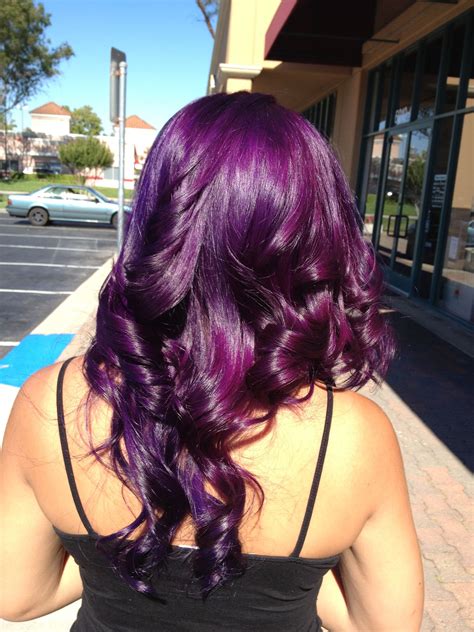 Purple hair | Hair styles, Violet hair colors, Hair color purple