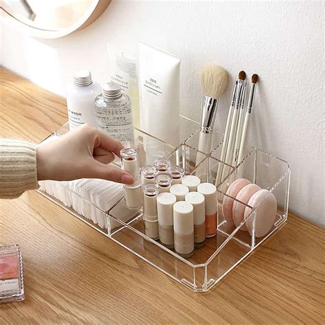 Cute Acrylic Makeup Organizer - StorageDelight