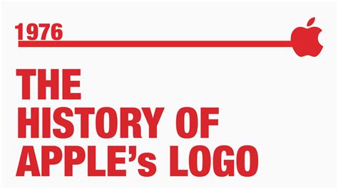 The history of Apple's logo - It wasn't always the shape we now