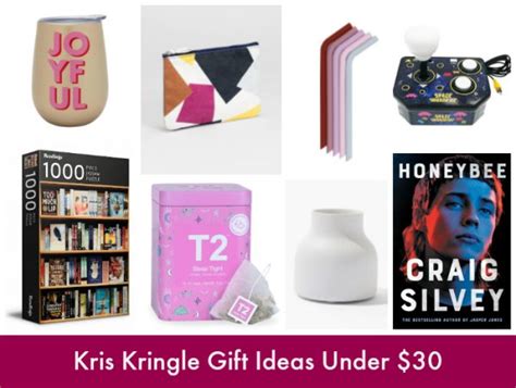 Kris Kringle Gift Ideas Under $15, $25 and $50 - Style & Shenanigans