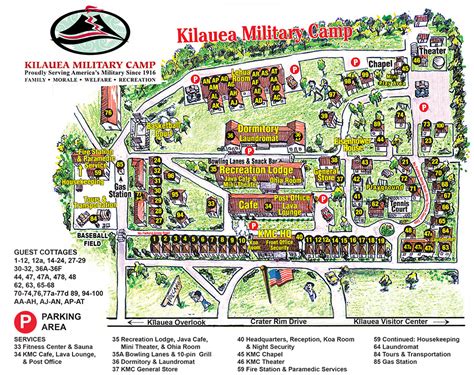 Maps :: Kilauea Military Camp