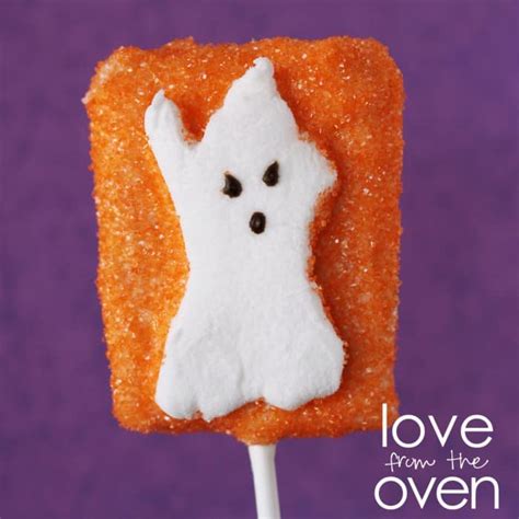 Chocolate Covered Peeps Pops & A Halloween Peeps Giveaway • Love From The Oven