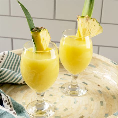 Refreshing Pineapple Coconut Juice Recipe | Goodnature