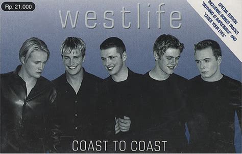 Westlife Coast To Coast Indonesian Cassette Album 80377-4 Coast To Coast Westlife 176274