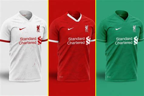 Liverpool kits 2020/21: Incredible concept kits produced as Reds announce Nike to replace New ...