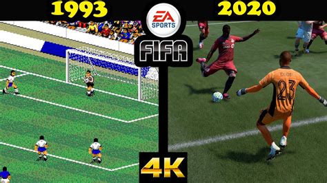 Evolution of FIFA games (1993-2020) - YouTube