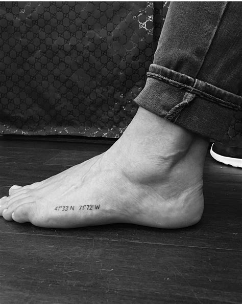 JonBoy Tattoo - coordinates Cute Tiny Tattoos, Bff Tattoos, Dainty Tattoos, Hair Tattoos, Foot ...