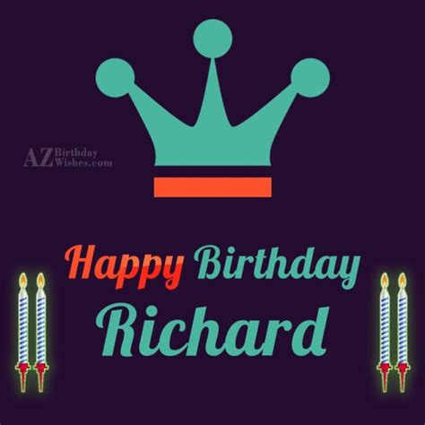 Happy Birthday Richard - AZBirthdayWishes.com