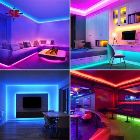 LED Lighting Ideas for New House | Led lighting bedroom, Led strip ...