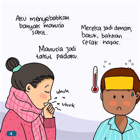 30 Gambar Kartun Virus Corona atau Covid-19 untuk Anak-anak, Mudah ...