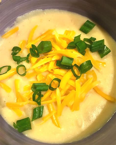 Crockpot Potato Cheddar Soup | Fit Chef Chicago