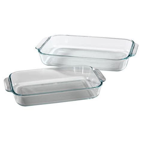 Pyrex Basics 2 and 3-quart Value pack Baking Dishes – Clear