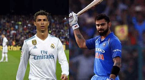 Virat Kohli: Cristiano Ronaldo is the most complete player I’ve seen - The SportsRush