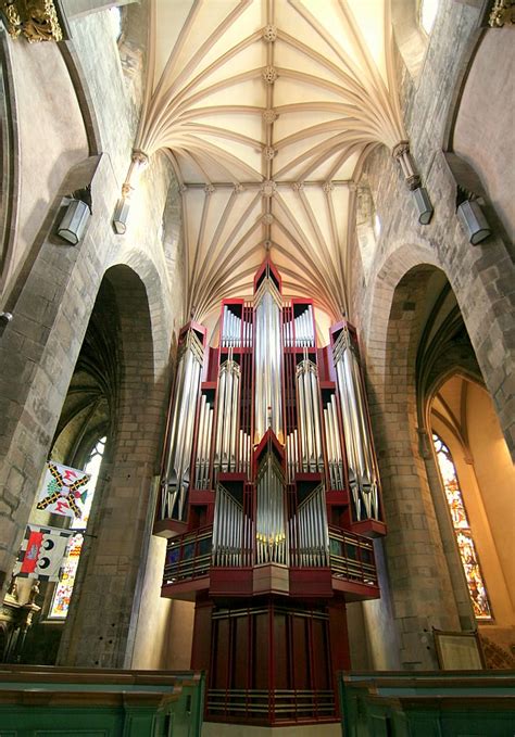 St. Giles Cathedral Organ | Wide-angle view of the St. Giles… | Flickr