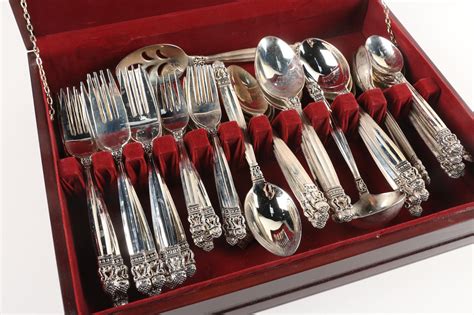 Godinger Silver Plated "Olde Copenhagen" Flatware | EBTH