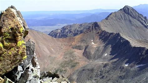 Mount Wilson, Colorado Reaching the Summit Ridge Before the Crux - View Lizard Head - YouTube