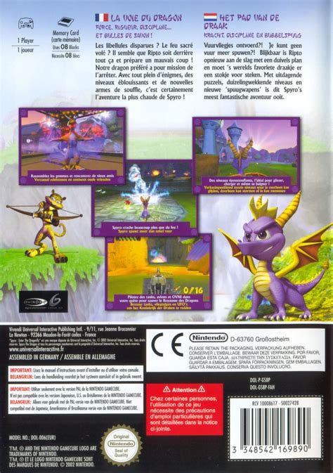 Spyro: Enter the Dragonfly Box Shot for GameCube - GameFAQs