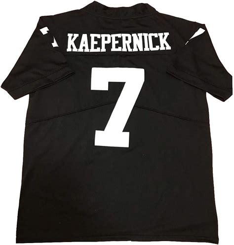 Fedasgoge Colin Kaepernick Maillot de football américain # 7 pour homme ...