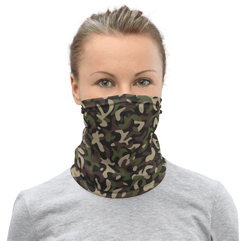 New Camo Face Mask, Protective Mouth Cover, US Navy Military Camouflage Masks, Neck Gaiter ...