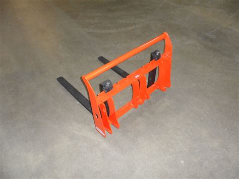 Kubota BX Pallet Forks - Redline Systems Inc. Equipment Attachments