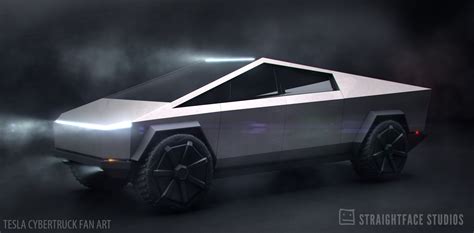 ArtStation - Tesla Cybertruck Fan Art