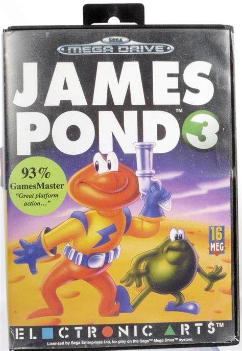 James Pond 3: Operation Starfish - Mega Drive | Retro Console Games | Retrogame Tycoon