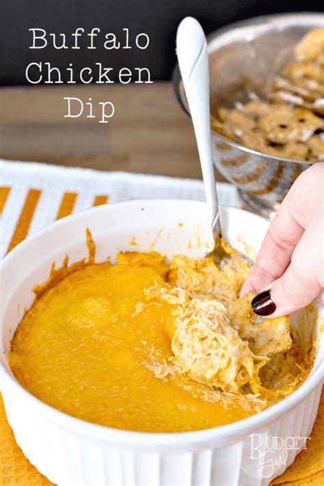 Game Day Buffalo Chicken Dip - Tastefully Eclectic