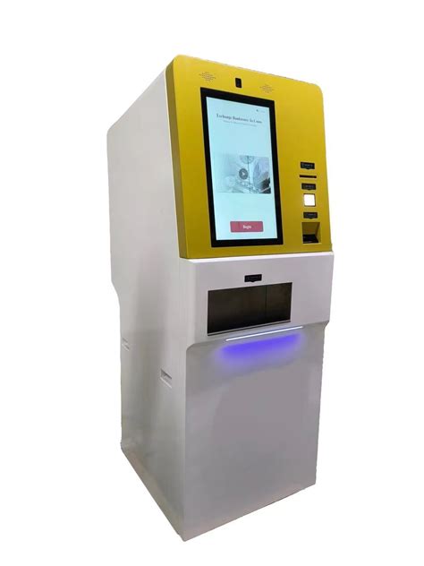 Multifunctional Withdraw Banknotes Bank Cash Deposit ATM Machine - China Touch Screen Kiosk and ...