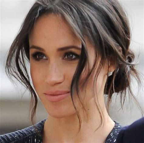 Stunning Meghan Markle | Meghan markle hair, Hair styles, Bun hairstyles