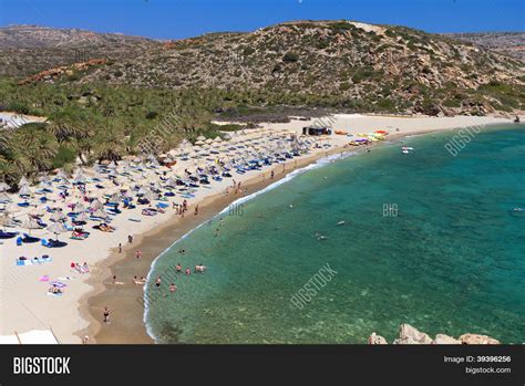 Vai Beach Crete Island Image & Photo (Free Trial) | Bigstock