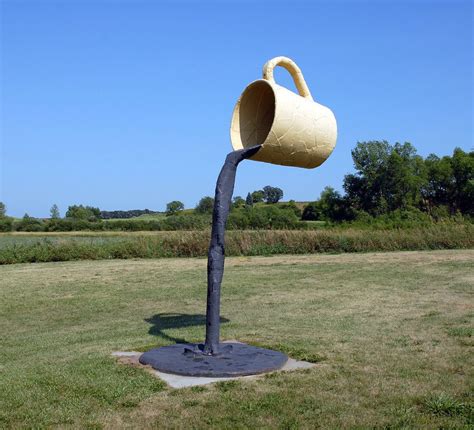 Coffee Cup Sculpture, Vining, MN | Coffee cups, Tea cup display, Unique ...