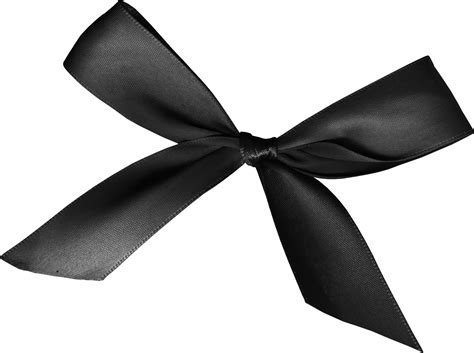 Black ribbon - Black bow ribbon png download - 1921*1431 - Free Transparent Ribbon png Download ...