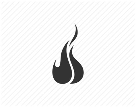 Simple Flame Logo - LogoDix