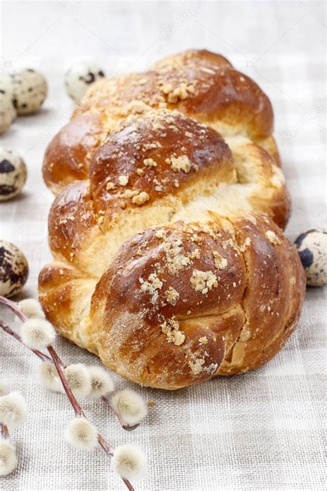 Loaf of sweet bread — Stock Photo © agneskantaruk #60183903