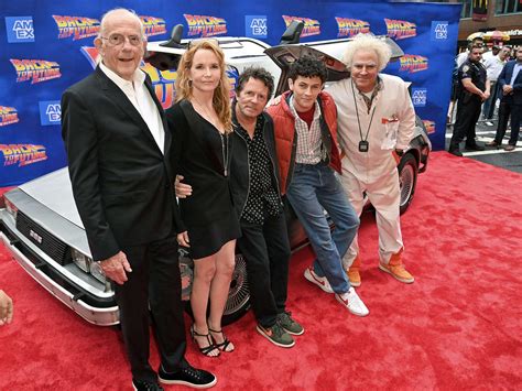 'Back to the Future' film cast reunites at gala for Broadway musical ...