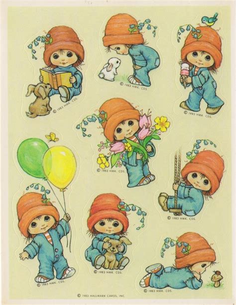 LITTLE MUFFIN STICKER SHEET BY HALLMARK | Sticker sheets, Scrapbook stickers, Sticker book