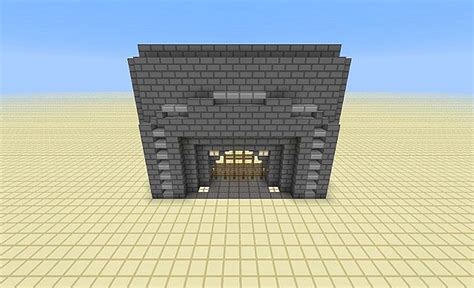 Redstone Castle Gate Minecraft Project