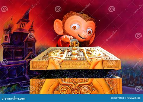 Disney Character Albert The Moneky Editorial Stock Photo - Image: 35672183