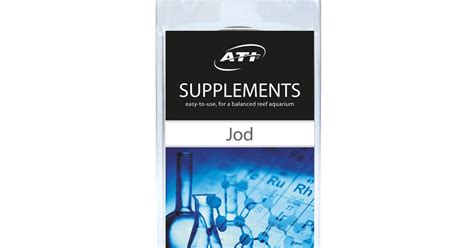 ATI SUPPLEMENTS I Jod 1000ml - Wasserzusätze & Spurenelemente - Online-Shop | AquaDreams