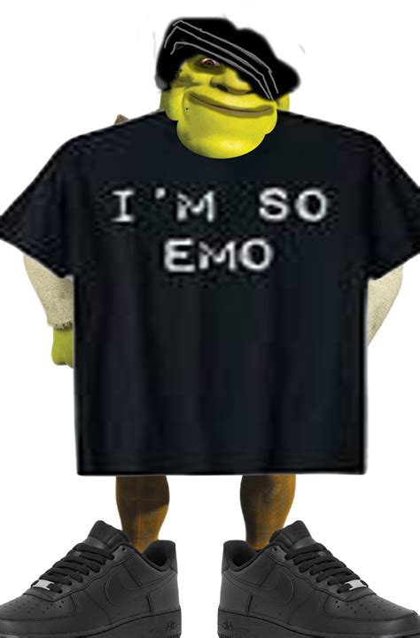 Emo Shrek Blank Template - Imgflip