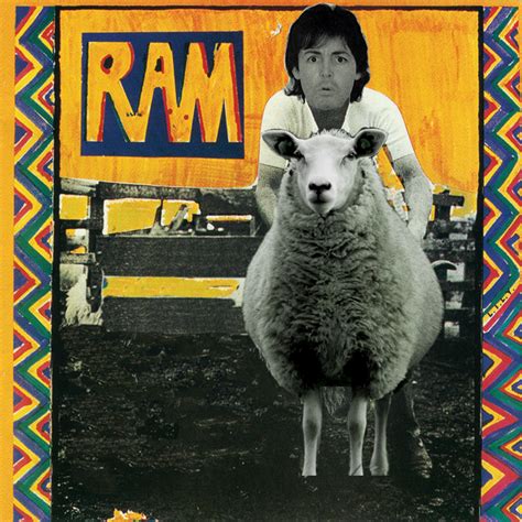 RARE!! The ORIGINAL album cover for Paul McCartney's RAM!! : r ...