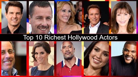 Richest Actors In the World 2023: Top Actors List with Net Worth | GKSchools