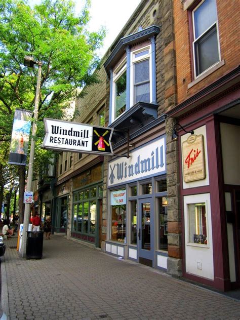 Windmill Restaurant, Downtown Holland, Michigan. Breakfast all day, but the lunches are awesome ...